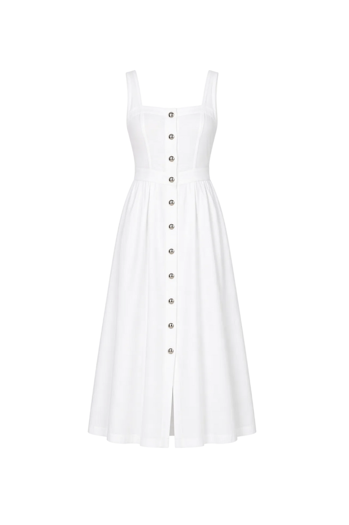 Kleid Jasmin Blanc